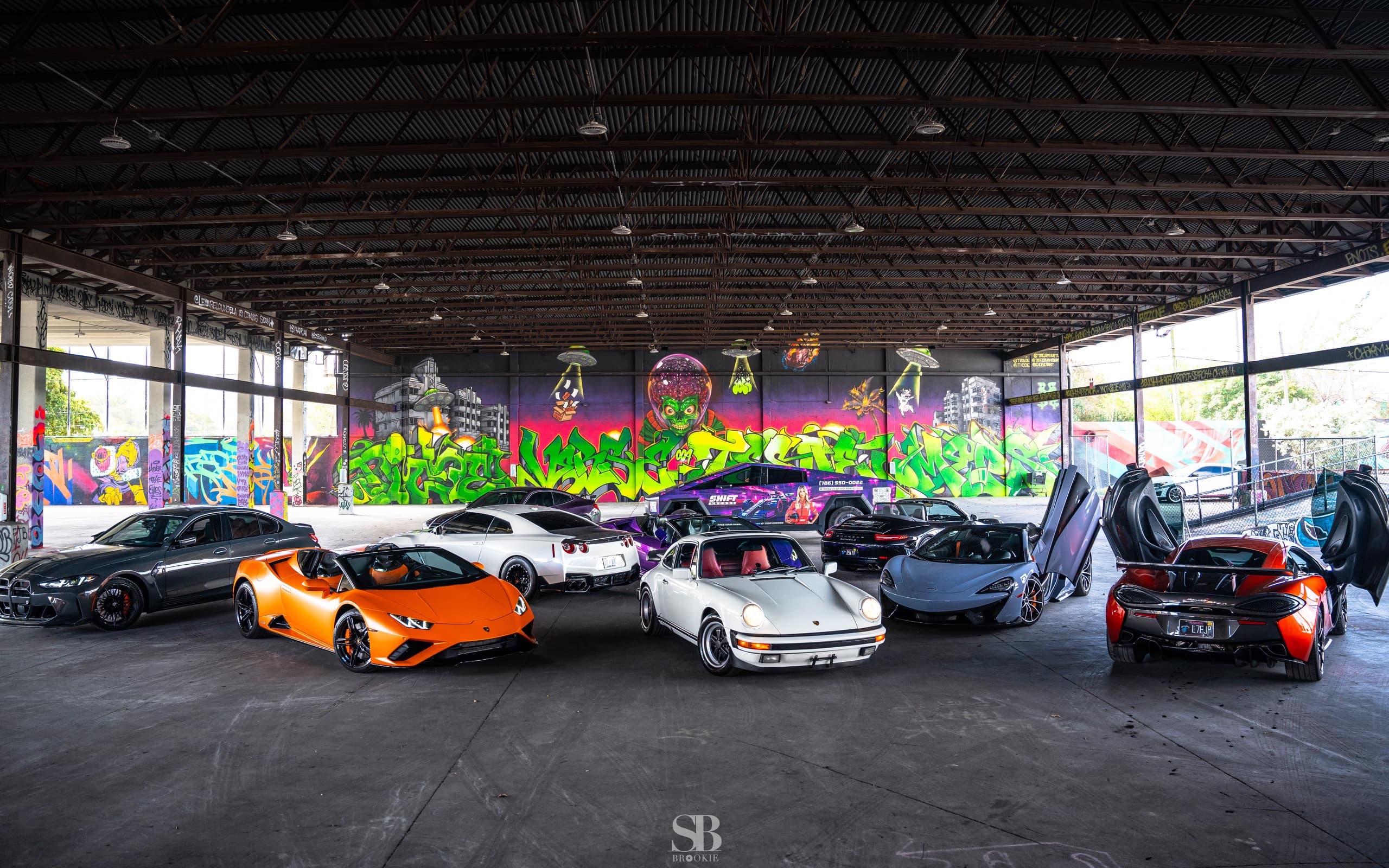 Shift Society 305 car meet at RC Cola Plant